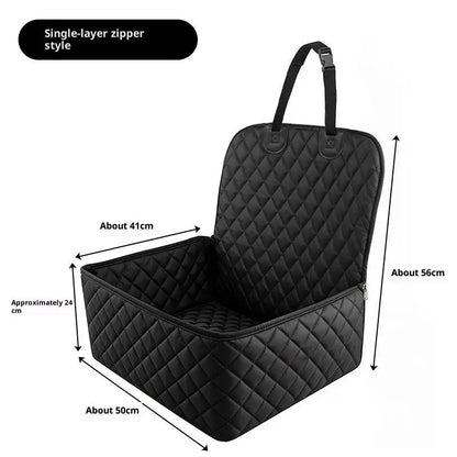 Waterproof Pet Car Seat Cover, Scratch & Wear Resistant