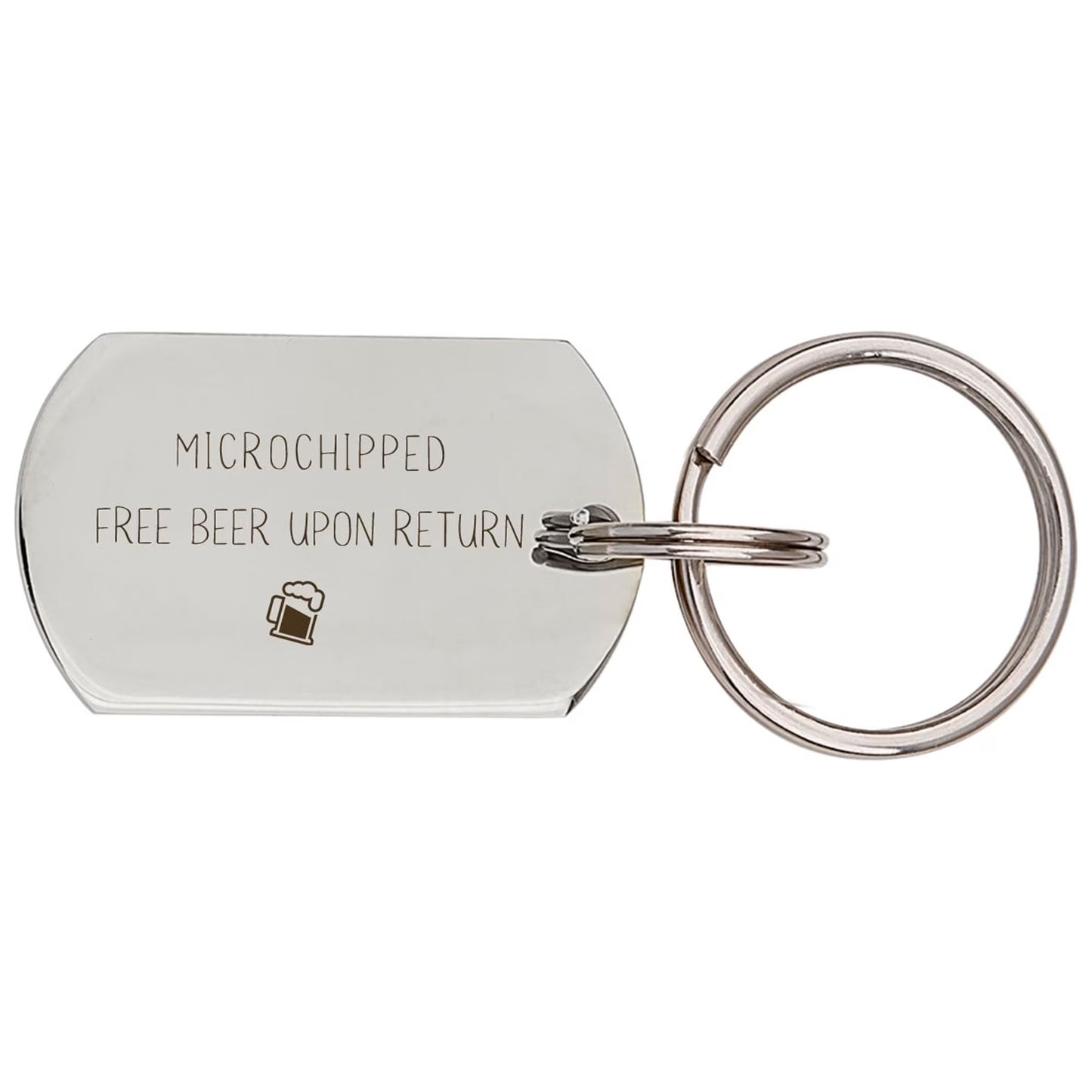 Engraved Pet ID Tag, Custom Name & Phone Number