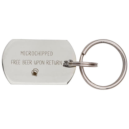 Engraved Pet ID Tag, Custom Name & Phone Number