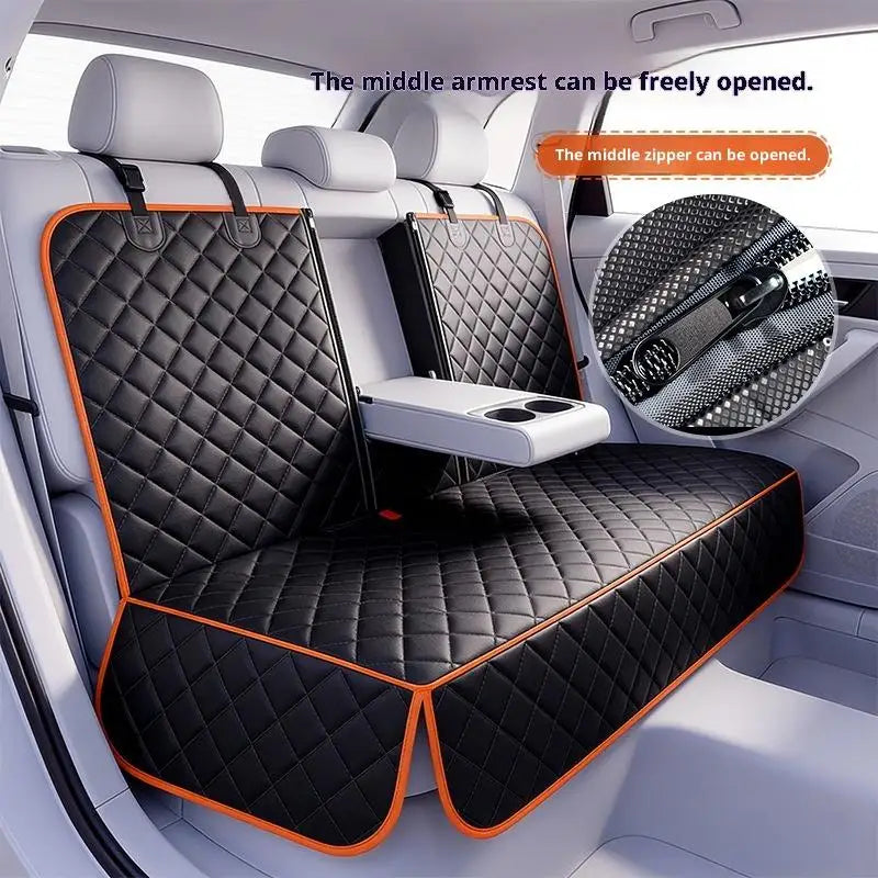 Waterproof Pet Car Seat Cover, Scratch & Wear Resistant