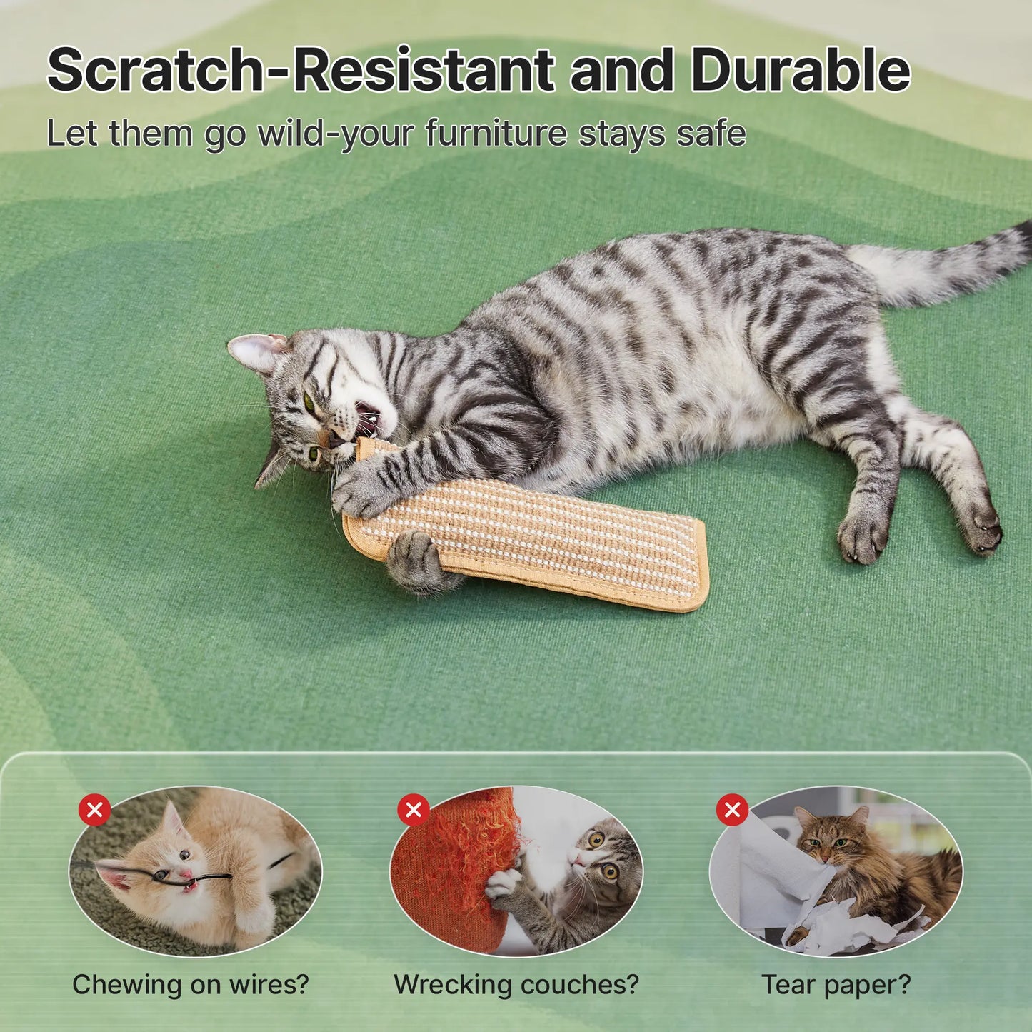 Potaroma 2-Pack Natural Sisal Cat Kicking Toys, Cozy Scratching Kicker Pillows, Long-Lasting Interactive Indoor Chew Toys for Stress Reduction & Dental Care