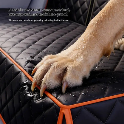 Waterproof Pet Car Seat Cover, Scratch & Wear Resistant