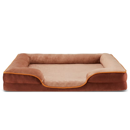 Memory Foam Orthopedic Dog Bed, Supportive & Washable Cover