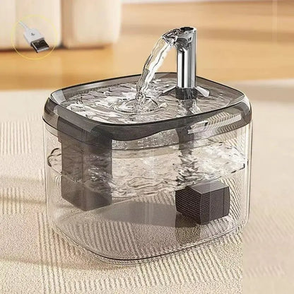 Elevate Your Pet's Hydration with the 1.5L USB Automatic Cat Water Fountain - Fresh, Filtered Water for Cats & Small Dogs!