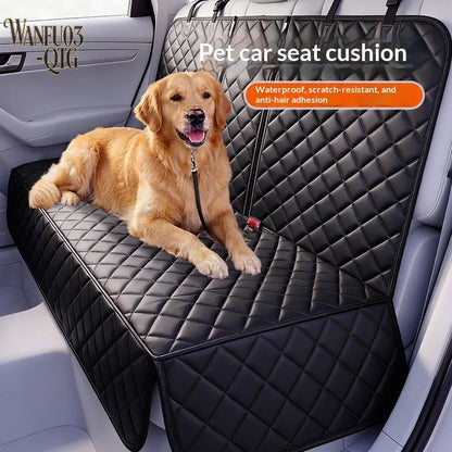 Waterproof Pet Car Seat Cover, Scratch & Wear Resistant
