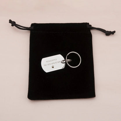 Engraved Pet ID Tag, Custom Name & Phone Number