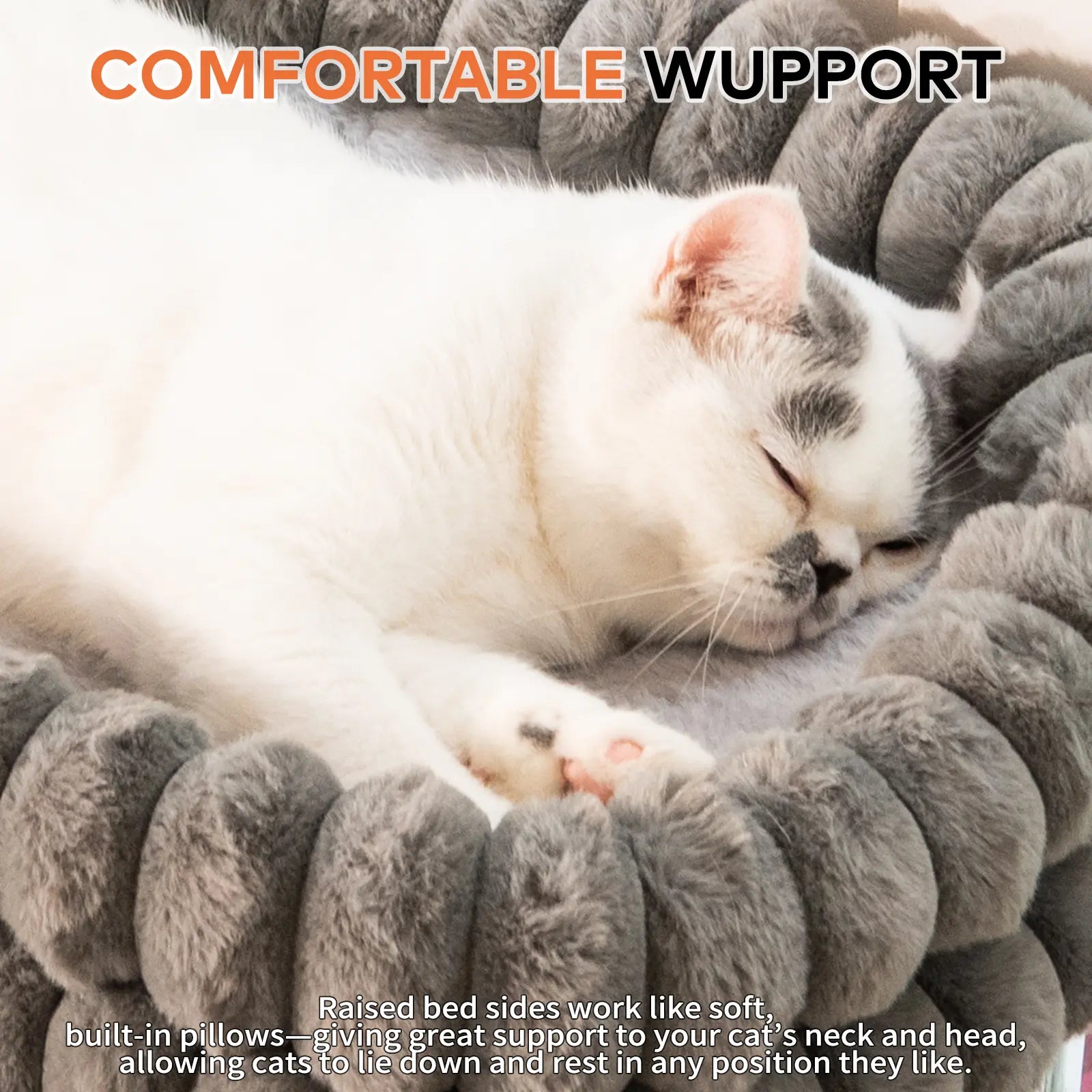 Cozy Up with Our Folding Cat Hammock for Windows - Cordless, Machine Washable, and Sturdy Design for Cats and Small Dogs!
